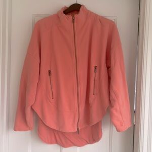 FP Movement oversized zip up sweatshirt